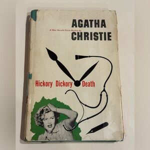 Hickory Dickory Death by Agatha Christie Mystery HC DJ BCE 1955 Hercule Poirot